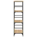 Bibliothèque chêne sonoma 50x33x117,5 cm bois d'ingénierie
