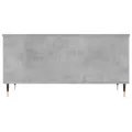 Table basse Gris béton 90x44,5x45 cm Bois d'ingénierie