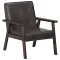 Fauteuil Gris Cuir véritable
