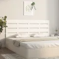 Tête de lit Blanc 180x3x80 cm Bois massif de pin
