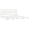 Cadre de lit Blanc 180x200 cm Bois de pin massif Super King
