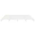 Cadre de lit Blanc 180x200 cm Bois de pin massif Super King
