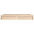 Cadre de lit avec tiroirs 180x200 cm Super King
