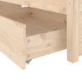 Cadre de lit avec tiroirs 180x200 cm Super King