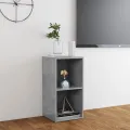 Meuble TV Gris béton 72x35x36,5 cm Aggloméré