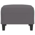 Repose-pied Gris 70x55x41 cm Similicuir