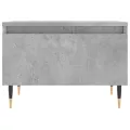 Tables basses 2 pcs gris béton 50x46x35 cm bois d'ingénierie