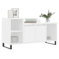 Meuble TV Blanc 100x35x55 cm Bois d'ingénierie