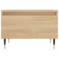 Tables basses 2 pcs chêne sonoma 50x46x35 cm bois d'ingénierie