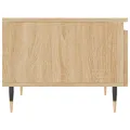 Tables basses 2 pcs chêne sonoma 50x46x35 cm bois d'ingénierie