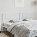 Tête de lit métal blanc 193 cm