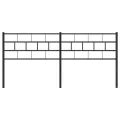 Tête de lit métal noir 193 cm