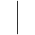 Tête de lit métal noir 107 cm