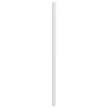 Tête de lit métal blanc 100 cm