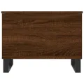 Table basse Chêne marron 60x44,5x45 cm Bois d'ingénierie
