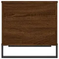 Table basse Chêne marron 60x44,5x45 cm Bois d'ingénierie