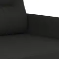 Fauteuil Noir 60 cm Tissu
