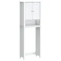 Rangement au-dessus de la cuvette BERG blanc bois massif