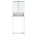 Rangement au-dessus de la cuvette BERG blanc bois massif