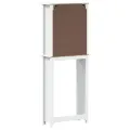 Rangement au-dessus de la cuvette BERG blanc bois massif