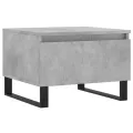 Tables basses 2 pcs gris béton 50x46x35 cm bois d'ingénierie