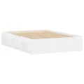 Cadre de lit blanc 135x190 cm double