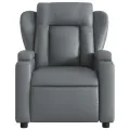 Fauteuil inclinable Gris Similicuir