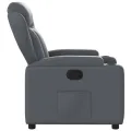 Fauteuil inclinable Gris Similicuir
