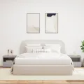 Tables de chevet avec lumières LED 2 pcs sonoma gris 50x40x45cm