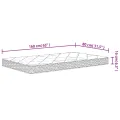 Matelas en mousse pour enfants moyennement doux 80x160 cm