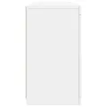 Buffet avec lumières LED blanc 142,5x37x67 cm