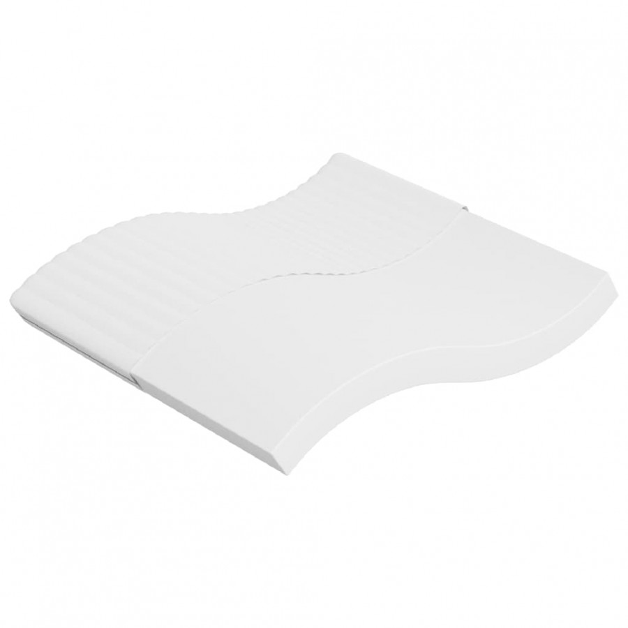 Matelas en mousse moyennement doux 200x200 cm