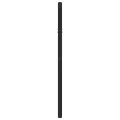 Tête de lit métal noir 75 cm