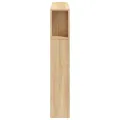 Tête de lit à LED chêne sonoma 120x18,5x103,5cm bois ingénierie