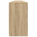 Buffet avec lumières LED chêne sonoma 283x37x67 cm