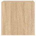 Meuble TV mural chêne sonoma 40,5x30x40 cm bois d'ingénierie