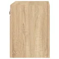Meuble TV mural chêne sonoma 40,5x30x40 cm bois d'ingénierie