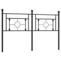 Tête de lit métal noir 160 cm
