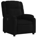 Fauteuil inclinable Noir Tissu