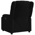 Fauteuil inclinable Noir Tissu