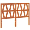 Tête de lit cire marron 160 cm bois massif de pin
