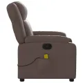 Fauteuil de massage inclinable Marron Similicuir