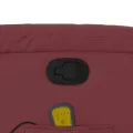 Fauteuil de massage inclinable Rouge bordeaux Similicuir