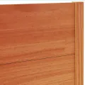 Tête de lit cire marron 150 cm bois massif de pin