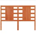 Tête de lit cire marron 135 cm bois massif de pin