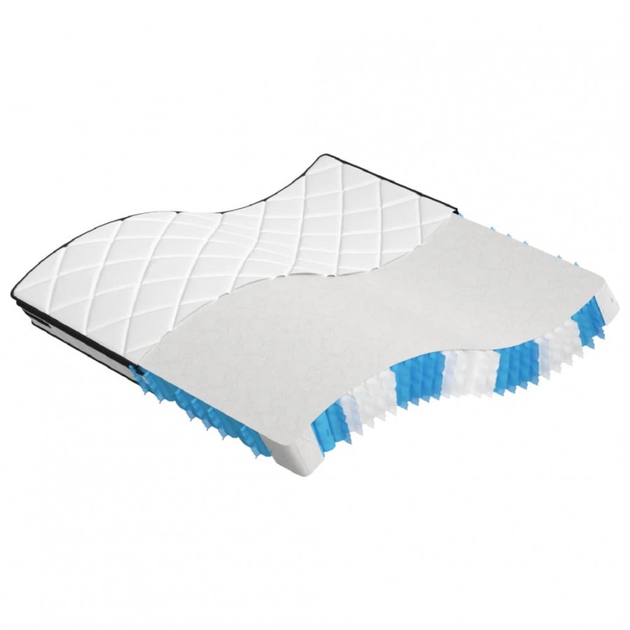 Matelas à ressorts ensachés moyen plus 200x200 cm