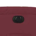Fauteuil inclinable électrique Rouge bordeaux Tissu