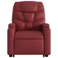 Fauteuil inclinable Rouge bordeaux Similicuir