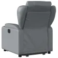 Fauteuil inclinable Gris Similicuir
