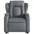 Fauteuil inclinable Gris Similicuir